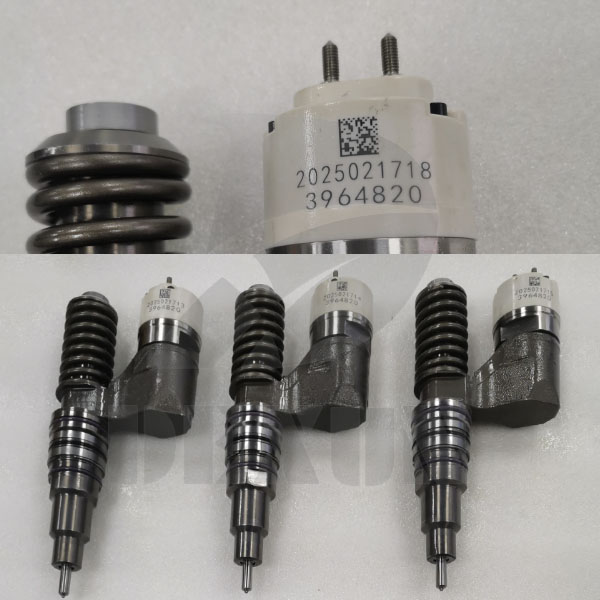 Suqian Dexun Sends Remanufactured Volvo Delphi injector 3964820 BEBE4B10101 to customers